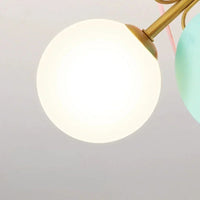Scandinavian Style Chandelier For The Children's Room Nursery Bedroom Modern Led Chandeliers Living Room With Petals Lighting