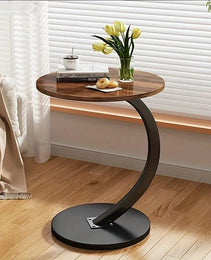 Round Small Coffee Table Living Room Sofa Side Table Bedroom Bedside Table Bedside Table Small Table Movable Coffee Table