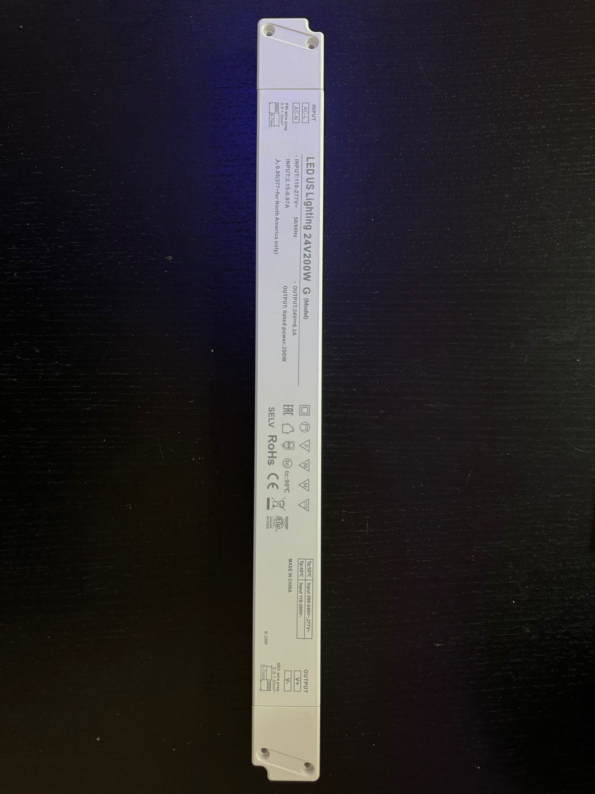 Power Supply 200W - 24V - G MODEL- YSD