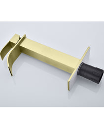 Waterfall Spout Single Handle Bathroom Sink Faucet