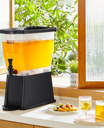 Beverage Dispenser, 3 Gallon Drink Dispenser For Parties, Plastic Juice Dispenser With Stand Spigot Lid, Iced Tea Lemonade Juice Water Dispenser, For Restaurants, Hotels, Parties