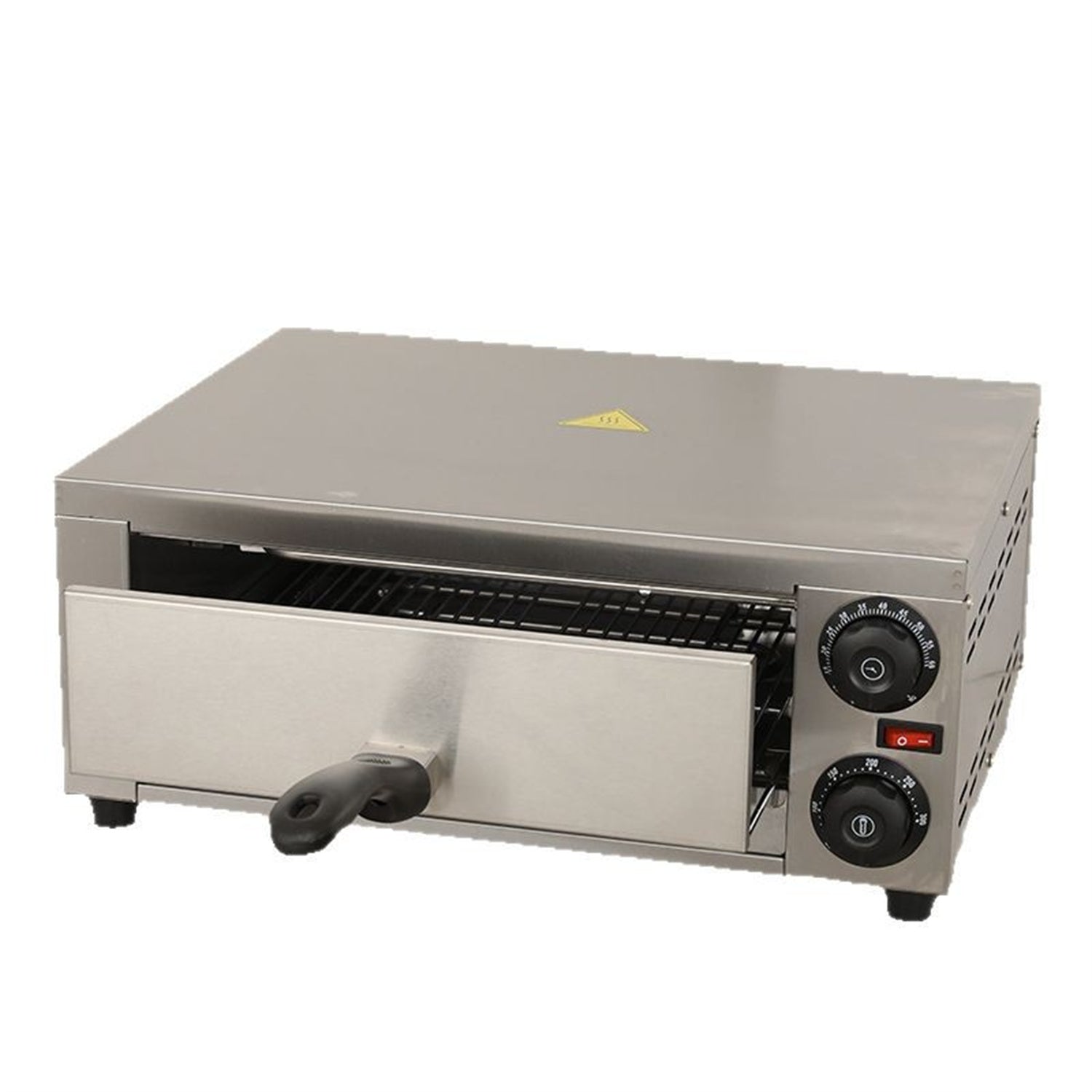 14-Inch Single-Layer Professional Pizza Oven – High-Performance Countertop Stone Baker