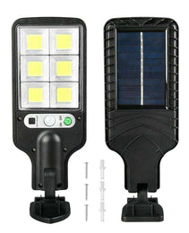 LED Solar Motion Sensor Light Bright Garden Outdoor Street Wall Lamp Solar Wall Lamp Lights Outdoor Road Lamp For Garden, Yard, Garage, Path