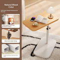  White frame  natural wood