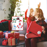 DIY Felt Christmas Snowman Hanging Set – CJ product view 3