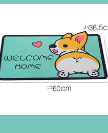 Cartoon Welcome Entrance Doormats Carpets Rugs For Home Bath