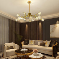 Sputnik Chandeliers for Dining Room，15 Lights D39'' Inch