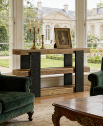 Versatile Side Table,Console Table,3-Tier Sofa Table,Entryway Table