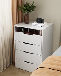 3 In 1 Vanity Desk With Plip Top Mirror,Small Make Up Vanity Set With Visible Glass Desktop,Compact - CJDS