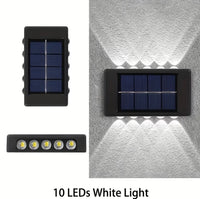 Solar LED Outdoor Light Solar Lighting Sensor Lamp Streetlights Exterior Garden Decoration Garland Waterproof Solar Wall Light