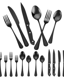 48-Piece Silverware Set Stainless Steel Cutlery Flatware Utensil Kitchen For 8