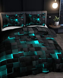 Abstract Grid Series Quilt Cover Digital Printing Bedding