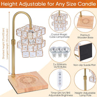 Candle Warmer Lamp, Candle Warmer Birthday Gifts for Women Men