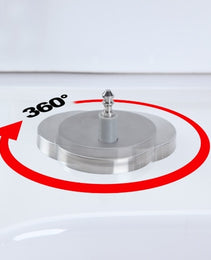 U-Shaped Toilet Seat – Ergonomic Bathroom Seat with Durable Hinges & Easy Installation