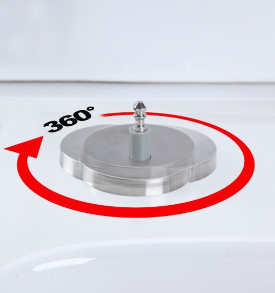 U-Shaped Toilet Seat – Ergonomic Bathroom Seat with Durable Hinges & Easy Installation