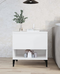 Side Table 50x Wood Material   Side Tables 2 pcs.
