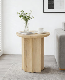 Drink Table,Round Side Table,Elegant End Table