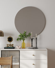 80cm Bathroom Mirror, Round Mirror, Wall Mount