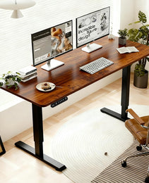 Electric Standing Desk Height Adjustable Desk For Home And Office Computer Table Gaming Desk Modern Luxiury Table 55   Lift-up Desk
