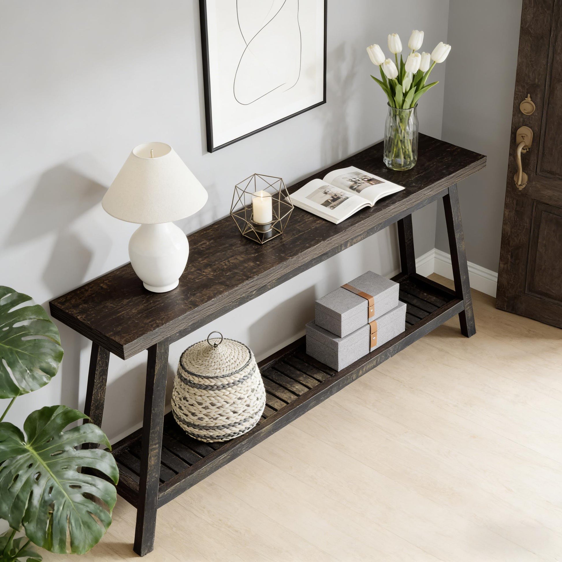 2-Tier Sofa Table,Console Table,Side Table