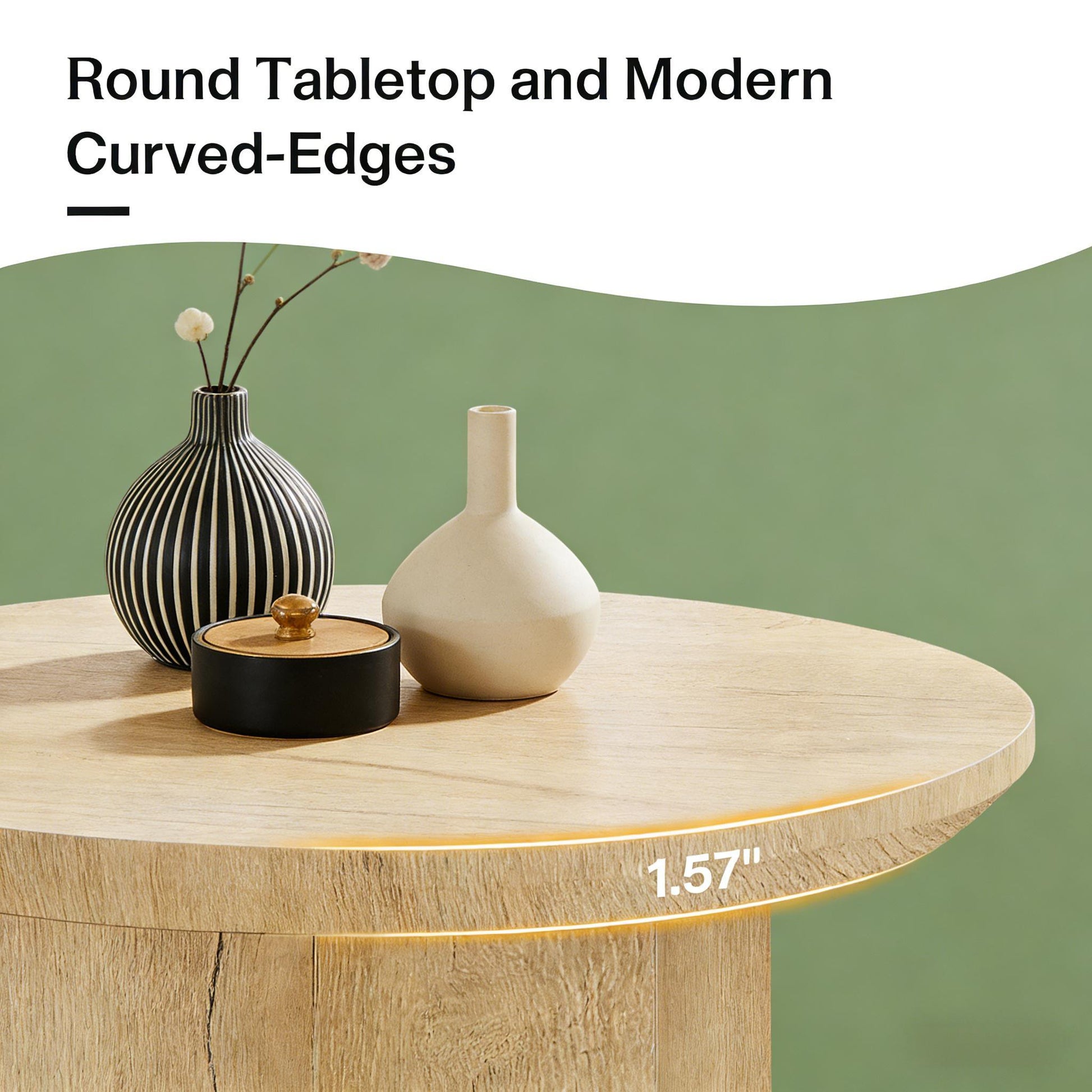 Drink Table,Round Side Table,Elegant End Table