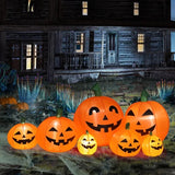 LED String Lights 7pcs Pumpkin Inflatable Halloween Decoration - CJDS - FC