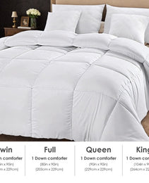 Polyester Brushed Single Quilt With Microfiber Filling, Down Alternative, OKO-100 Certified, CPC Children's Certified, Shipped Via Amazon Logistics