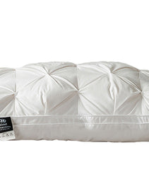 A Pair Of Feather Pillows And White Goose Single Neck Guards