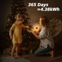 6-Pack Plastic Compact 0.5W Ultra-Energy-Saving Smart LED Night Lamps, Auto Sensor Dusk-To-Dawn Warm Plug-In, Auto-On/Off Nursery-Friendly Hands-Free Home Accessory, 6Pack Whole-Home Lights for Bedroom Decorative Atmosphere Lighting