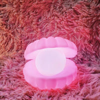 Pearl Shell Night Light Room Decor LED Bedside Lamp Cute Baby Bedroom Sleep Lights for Home Decoration Desk Lamp Christmas Gifts