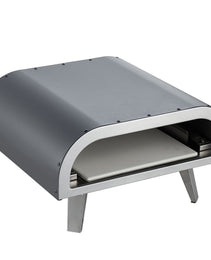 12' Outdoor Pizza Oven Portable Gas Oven Iron Spray  For Camping