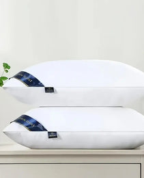 Bed Pillows Blue, 2pack
