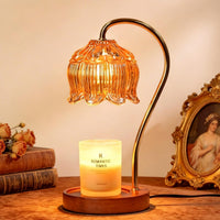 Pink&Green Candle Warmer Lamp W/Timer, Christmas Birthday Gifts for Women