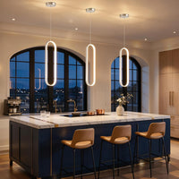 Modern LED Chandeliers for Foyer Entryway High Ceiling Long Staircase Chandeliers Dimmable Dimmable Flush Mount High Villa Foyer 2700K-6000K