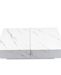 Coffee Table With Sliding Tabletop, Center Table With Hidden Storage Compartment, Extendable Table For Living Room