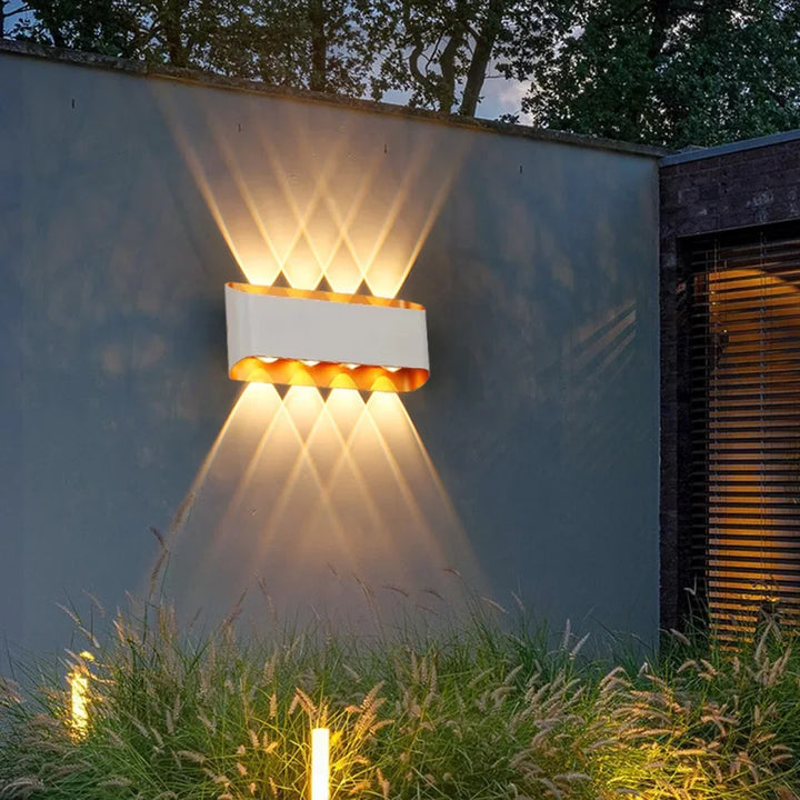 Modern and Minimalist Outdoor Waterproof Wall Lamp Balcony Outdoor Corridor Decoration LED Light Garden Courtyard Wall Lamp
