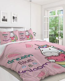 3pieces Watermelon Duvet Cover Set For Comforter Bedding Queen Size