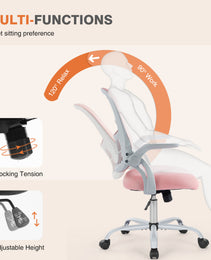 Tall Office Chair For Standing Desk With Adjustable Foot Ring,Counter Height Office Chairs