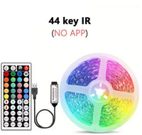 Smart RGB LED Gaming Light Strip USB Christmas Lights Music Sync Flexible Tape APP Remote Control for Gaming Room TV Backlight
