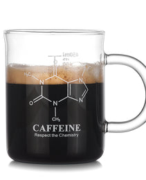 1 PCS Transparent Tape With High Borosilicate Glass Cup, Coffee Cup, Coffee Sharing Cup With Scale Identification