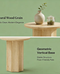 Drink Table,Round Side Table,Elegant End Table