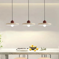 French Flying Saucer Chandelier Minimalist Internet Celebrity High-end Table Lamp  Dining Room Chandelier Cream Style Chandelier