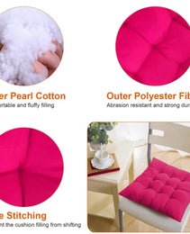 4 Square Seat Cushions For Chairs
