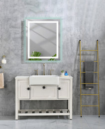 36x28 Inch LED Bathroom Mirror