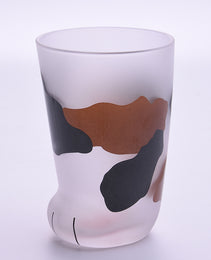 Creative Cute Cat Paws Glass Tiger Paws Mug Office Coffee Mug Tumbler Personality Breakfast Milk Porcelain Cup Gift