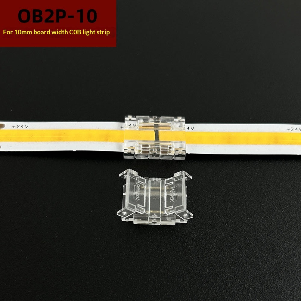 2-pin COB LED Strip Connector, Solderless Joint