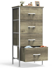 Wooden Top Cabinet Night Stand Dresser For Closet