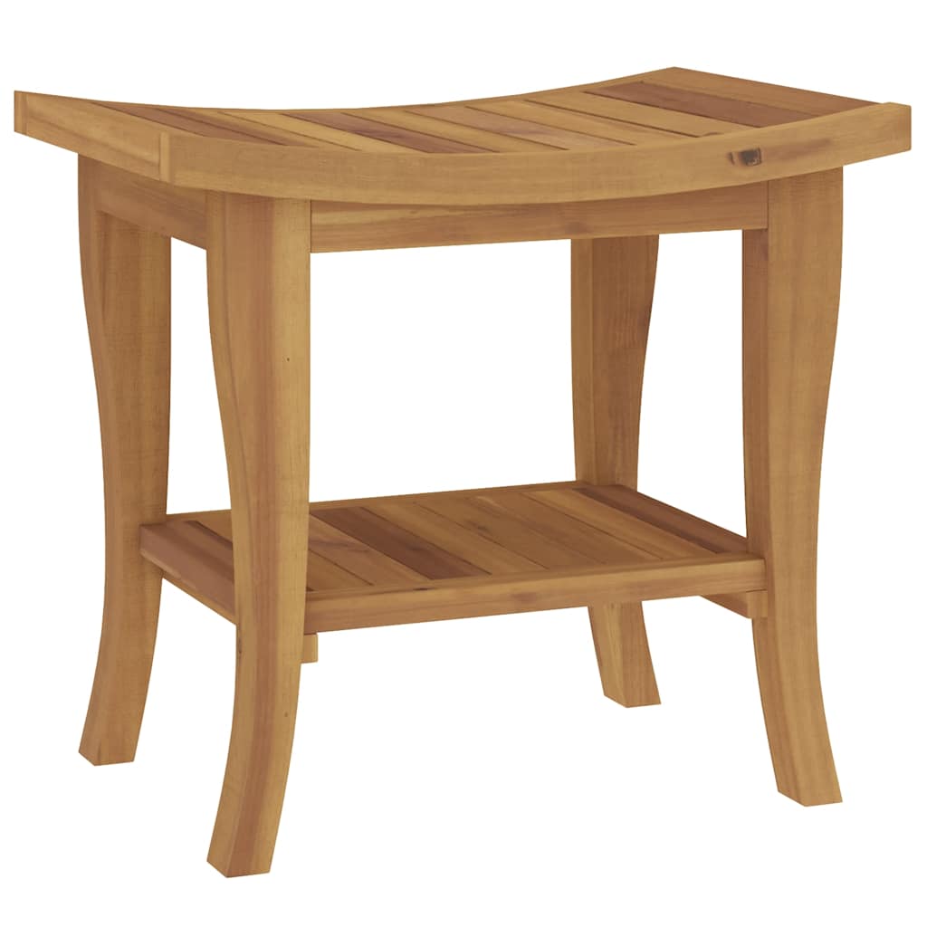 Bathroom Side Table 50x35x45 cm Solid Teak Wood