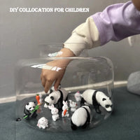 Children's Room Chandeliers DIY Animal Glass Lamps Nordic Cartoon Creative Baby Room Nursery Boy Girl Bedroom Bedside Chandelier