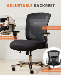 A Large And Tall Office Chair